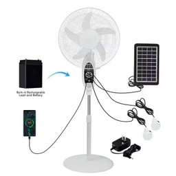 Rechargeable Fans with Solar Panel