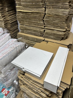 PIZZA BOXES - 7” WHITE / RETAIL