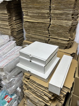 PIZZA BOXES - 16” WHITE / RETAIL  