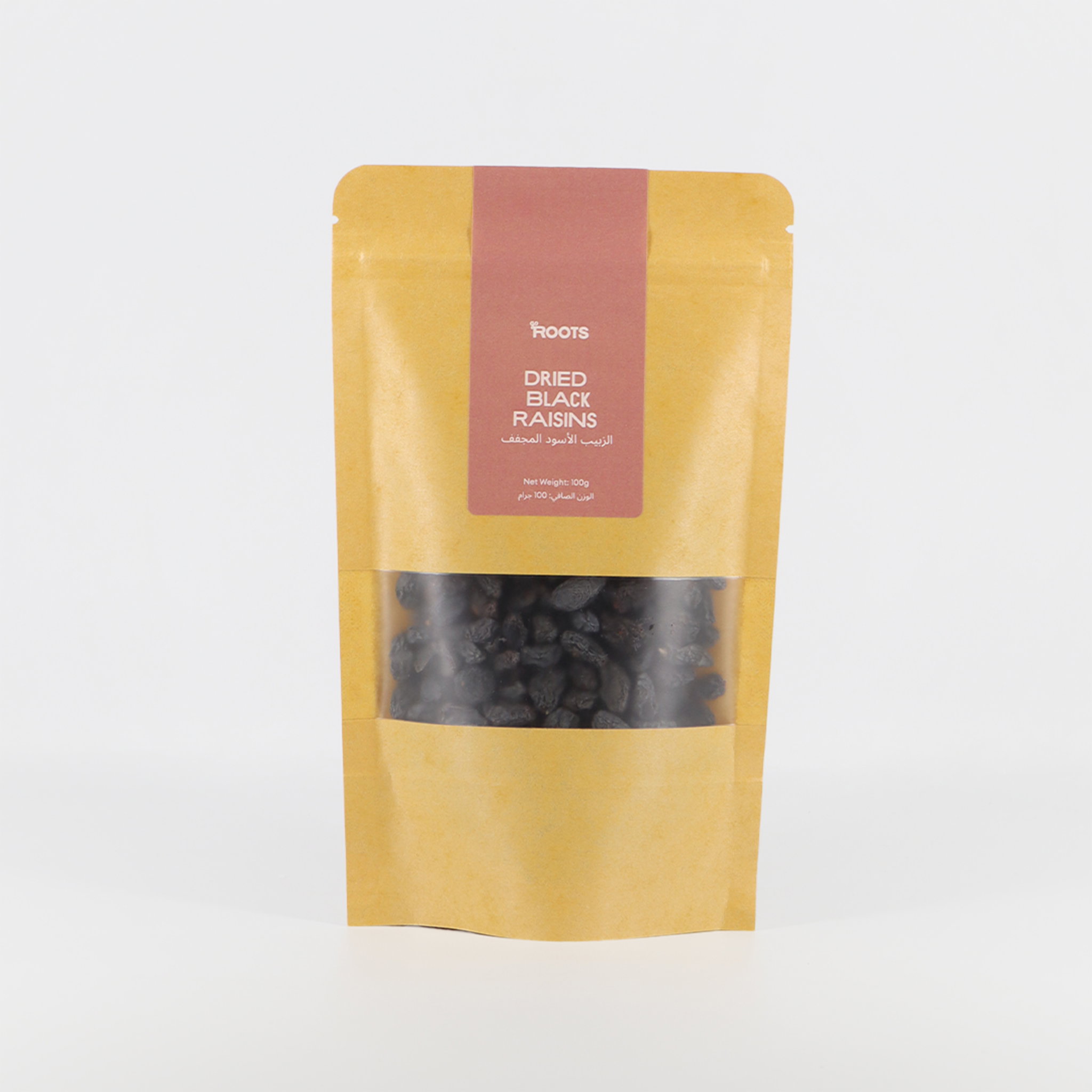 Roots Dried Black Raisins 100g_0
