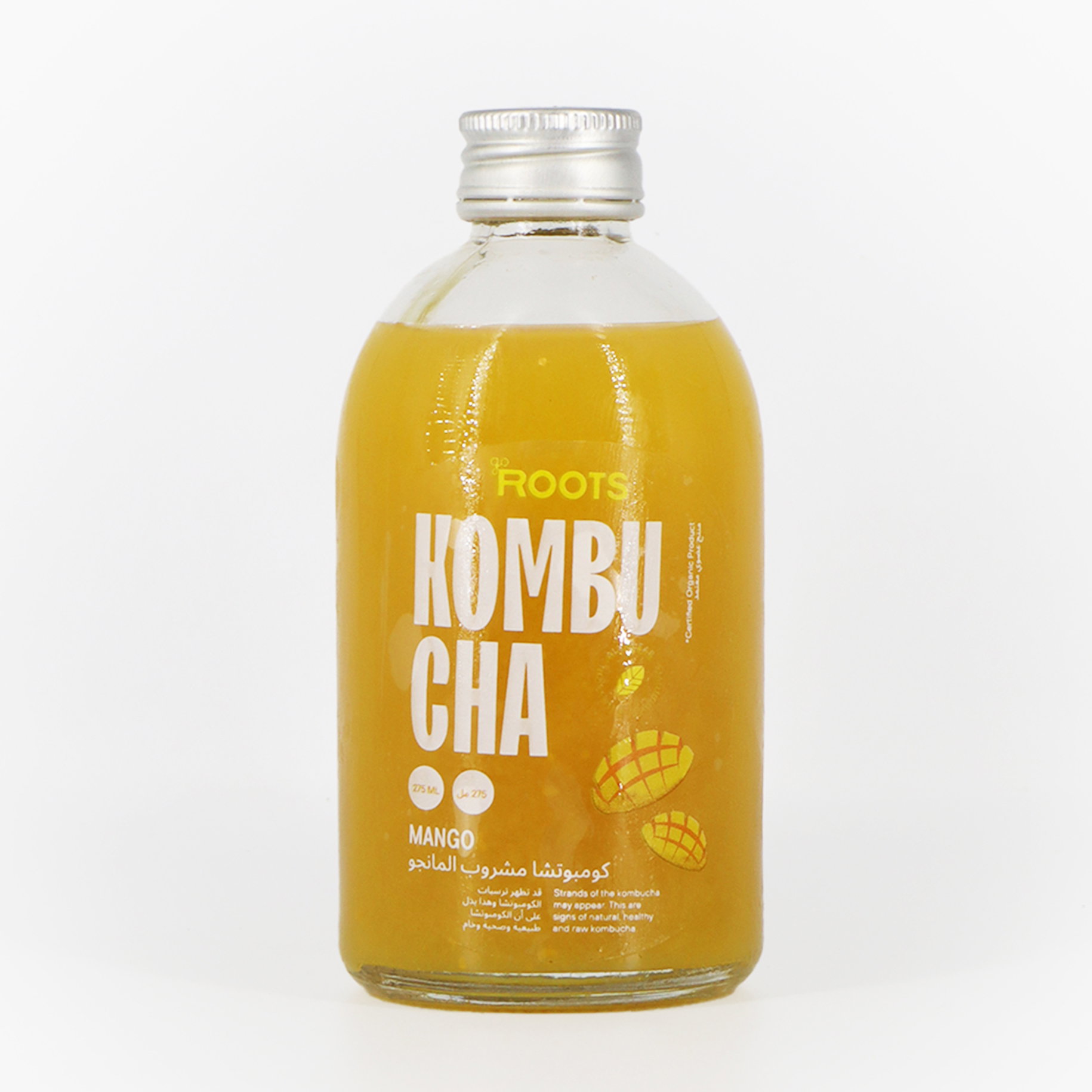Roots Kombucha Mango 275ml_0