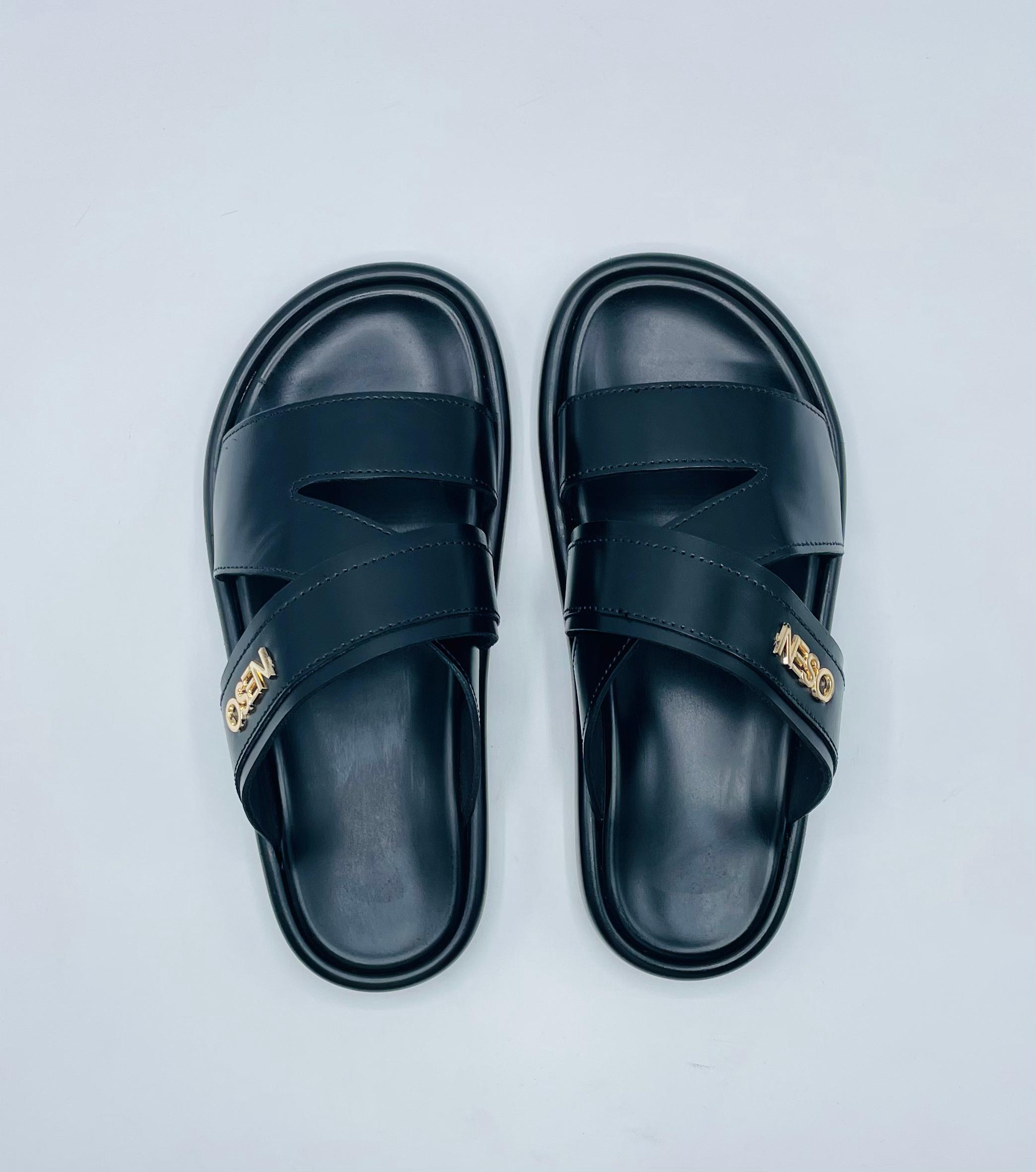 Men's Leather Slides_5