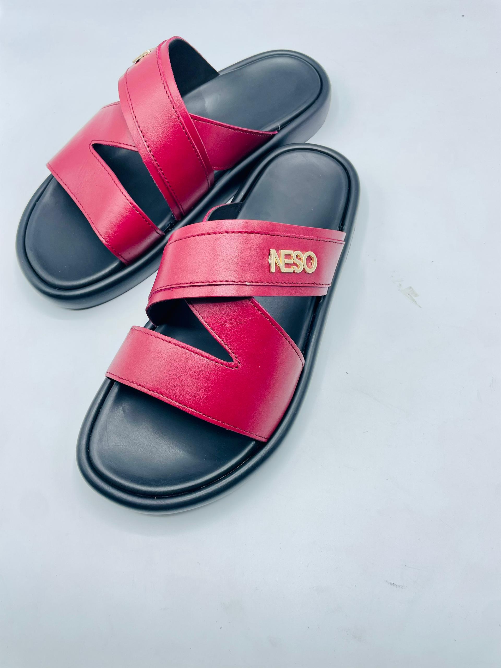 Men's Leather Slides_7