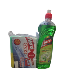 DISH WASHING LIQUID + SPONCE