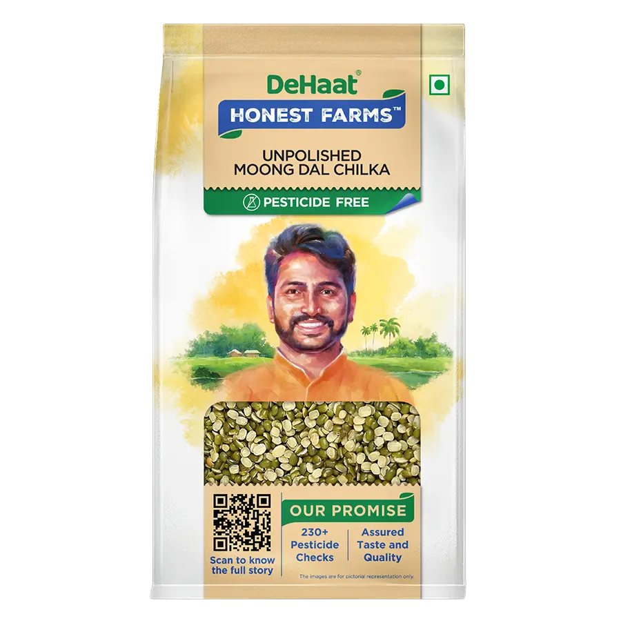 DeHaat Moong Dal Chilka 500g