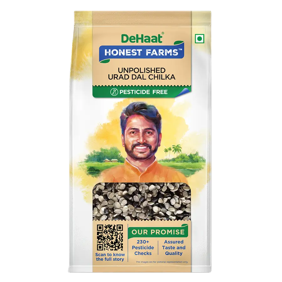 DeHaat Urad Dal Chilka 500g