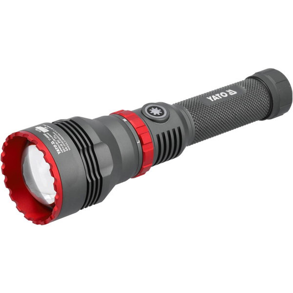 YATO RECHARGEABLE TORCH 10W 1000LM 920 METERS 4000MAH IPX7 IK07_0