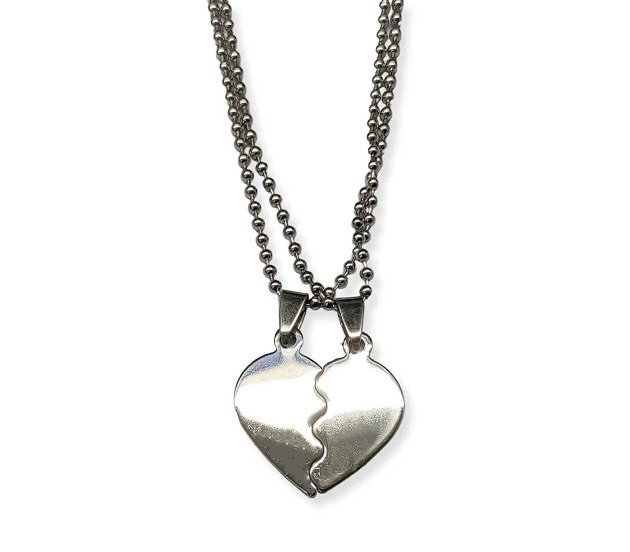 Joining Heart Flat Pendant