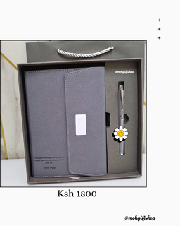 Customized Notebook and Gift Pen Set