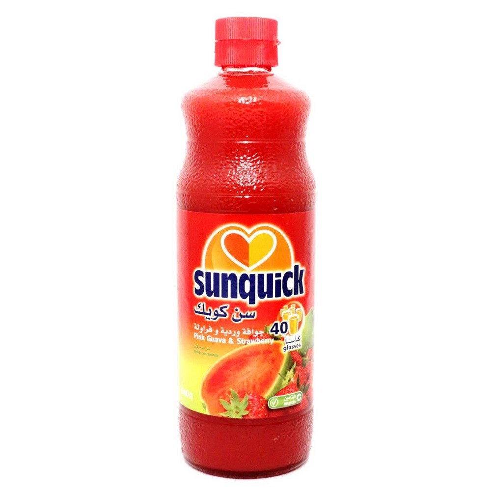 Sunquick Guava & Strawberry Fruit Cordial 700ml