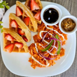 WAFFLE CHILAQUILES