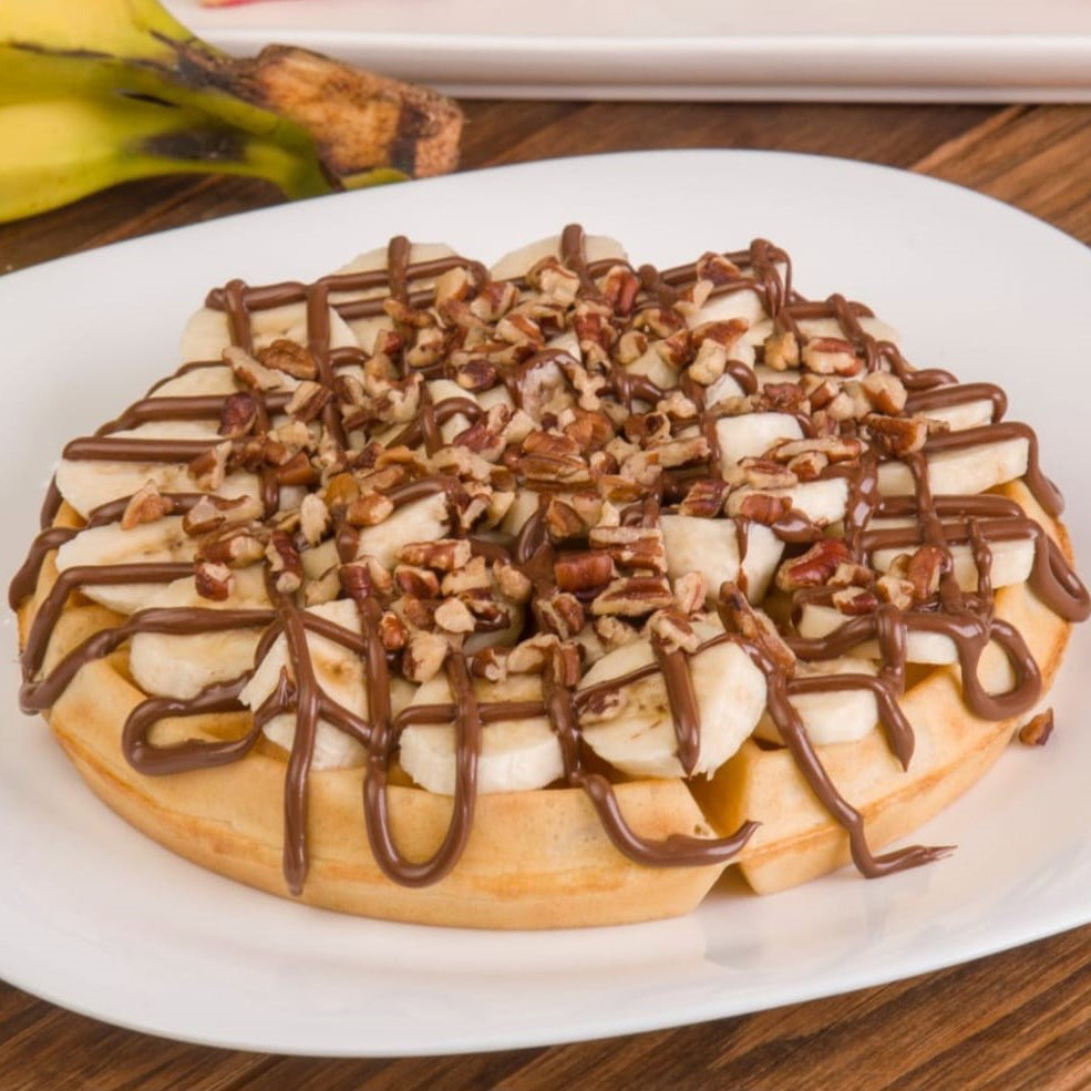 WAFFLE PLÁTANO Y NUTELLA_0