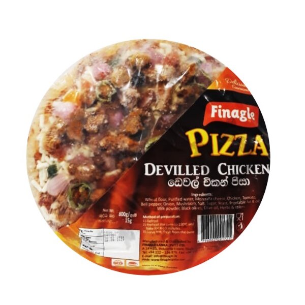 Finagle Devilled Chicken Pizza Medium 300g
