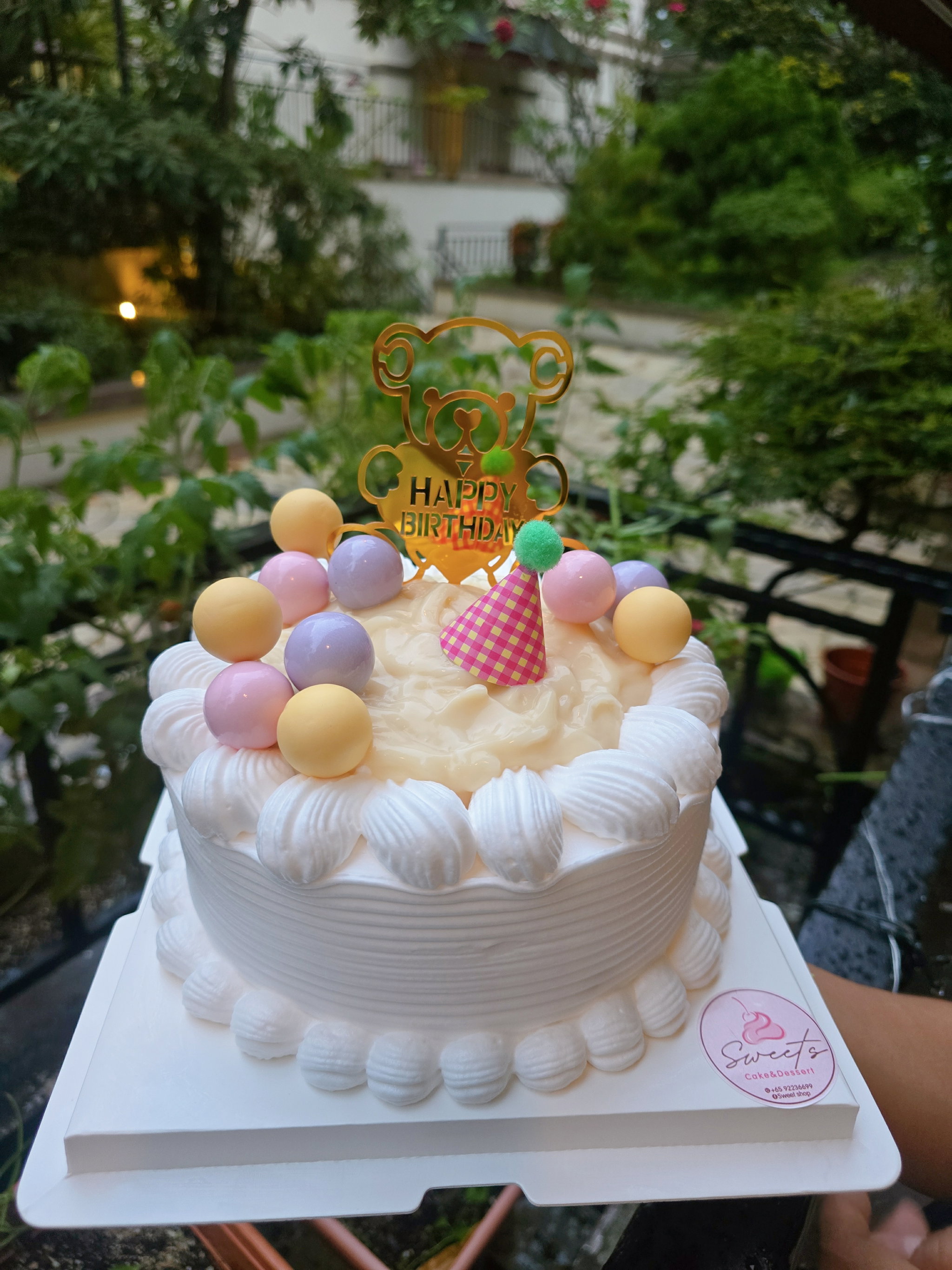 Little Bear and Balloon Cake_0