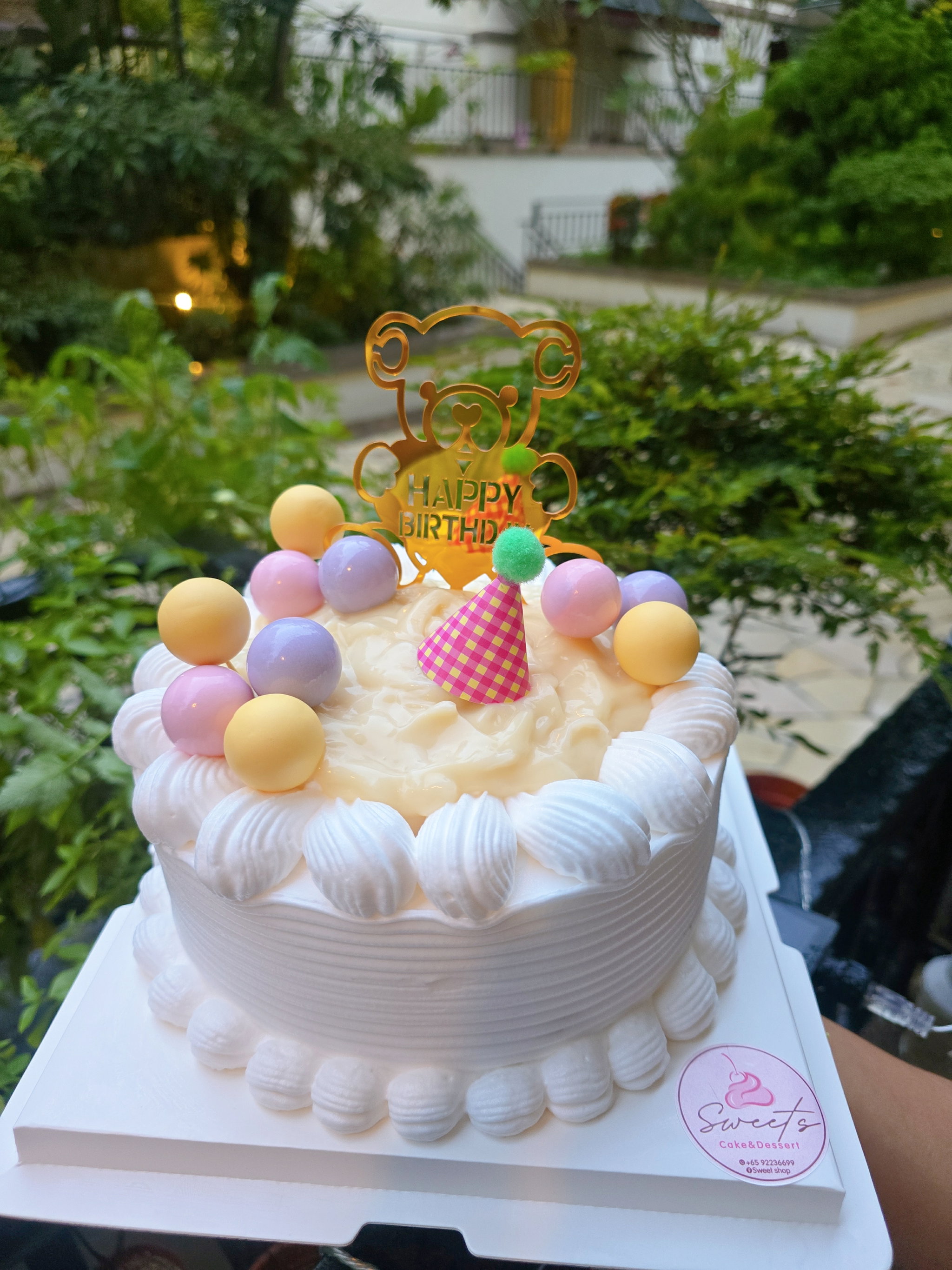 Little Bear and Balloon Cake_2