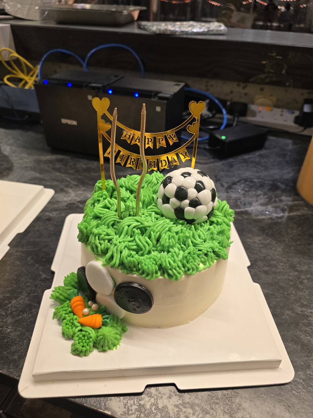 football cake