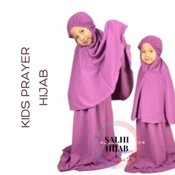 Prayer hijab kids