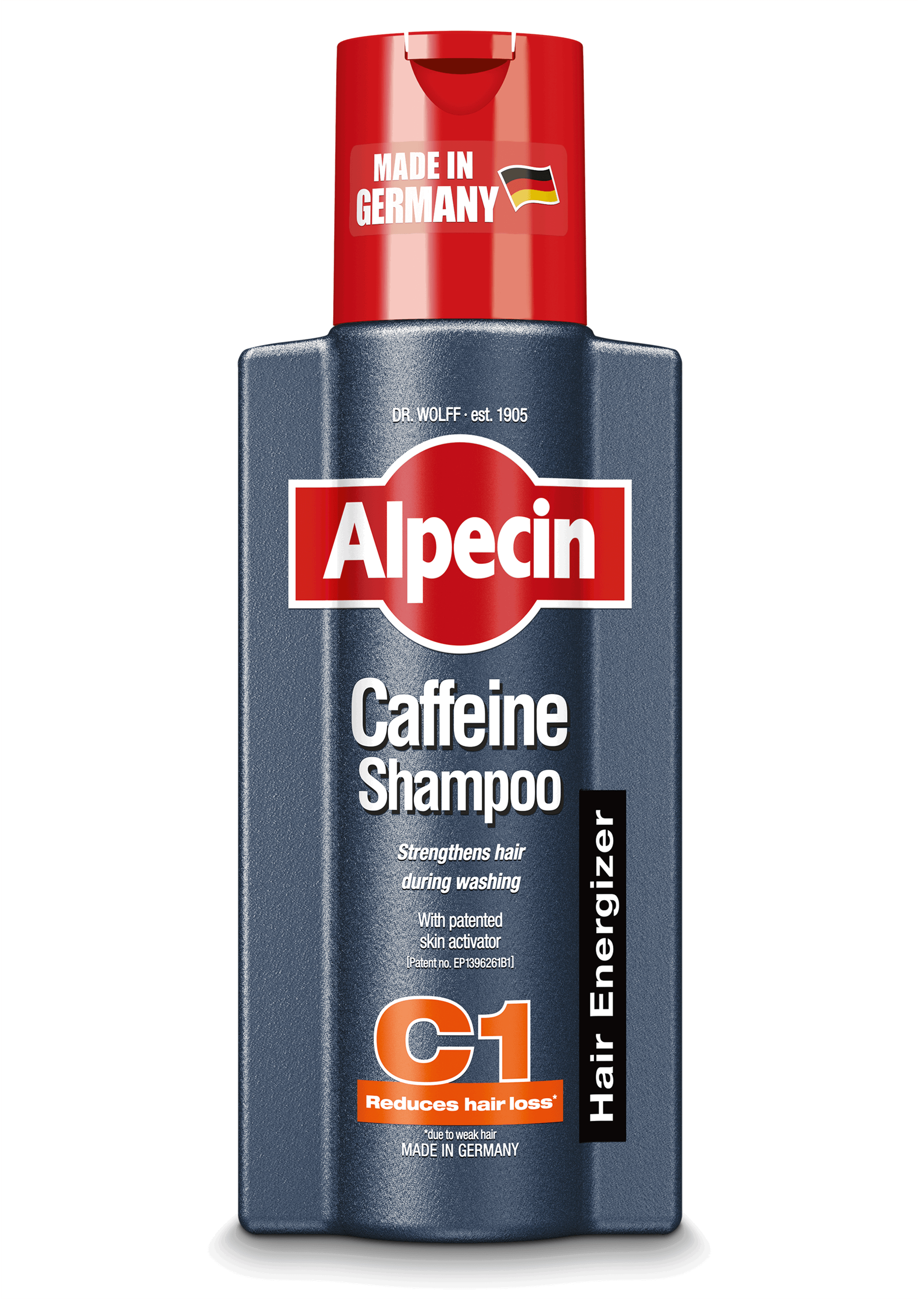 Alpecin Caffeine Shampoo C1 (375ml) big bottle– Your secret weapon against hair loss!_0