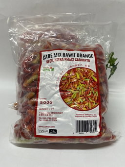 Cabai Mix Rawit Orange 500gr
