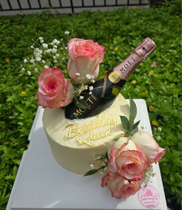 Champagne cake