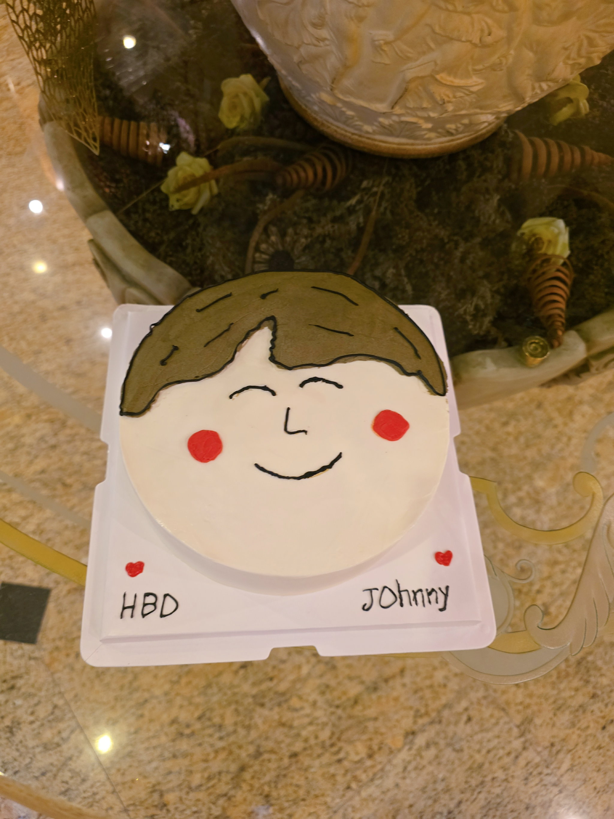 Man's face cake _3
