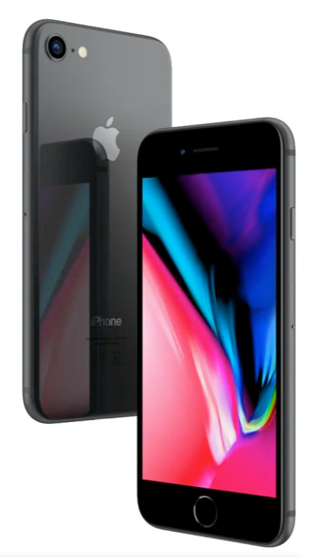 Apple iPhone 8 64GB (Like New) + SNS Clear Protective Cover