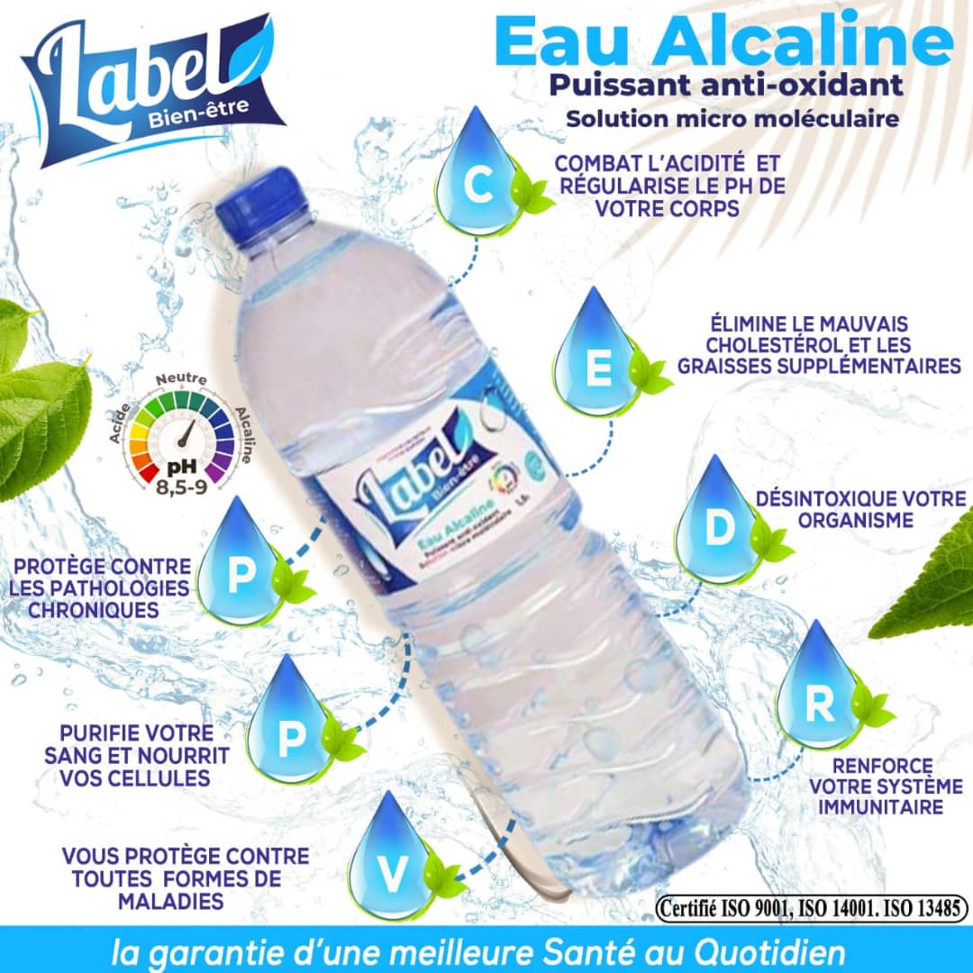EAU ALCALINE LABEL DU BIEN-ÊTRE _0