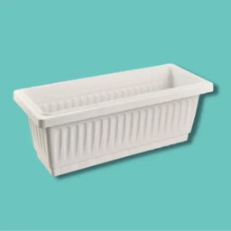 White Rectangle Medium 