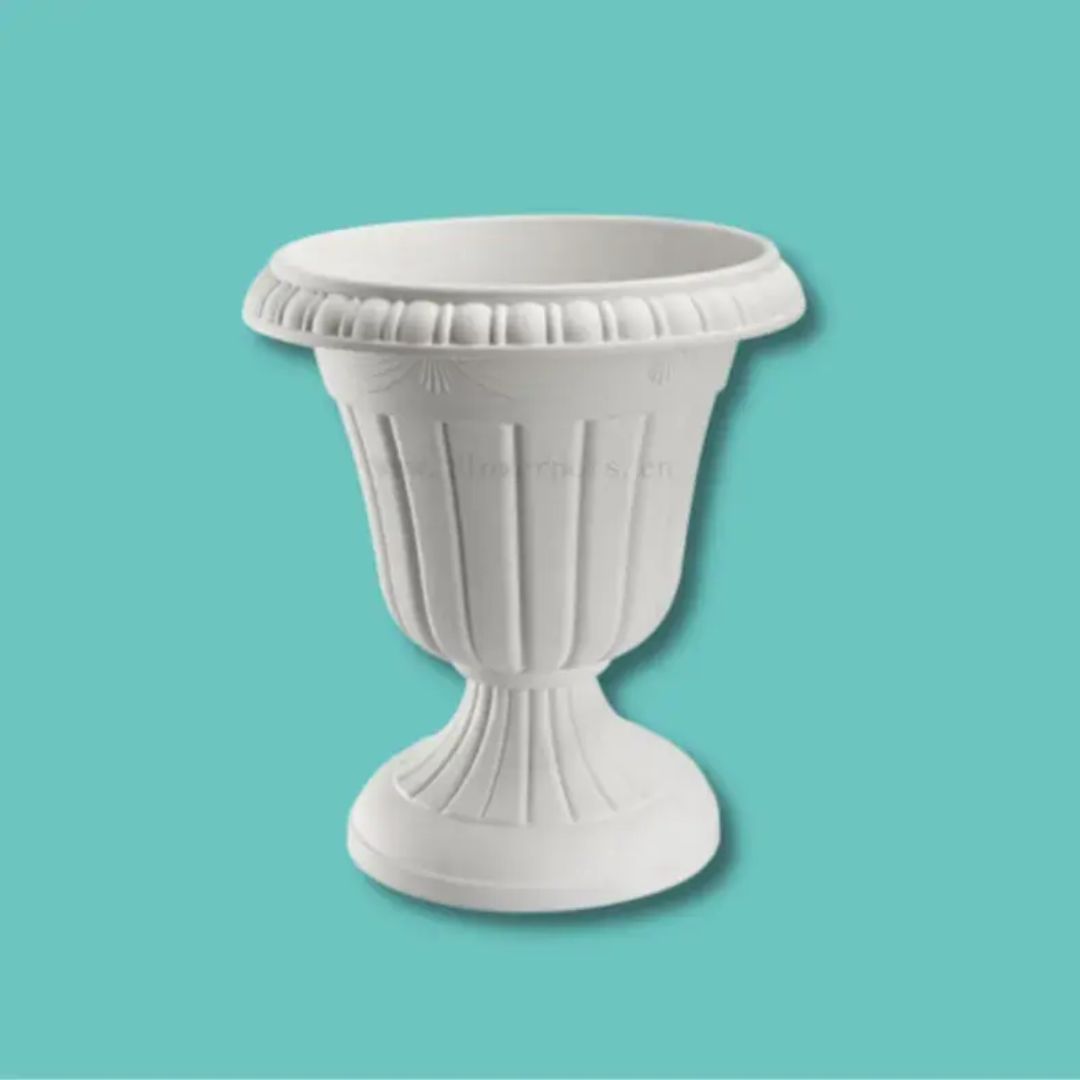 White Bowl With Stand Small