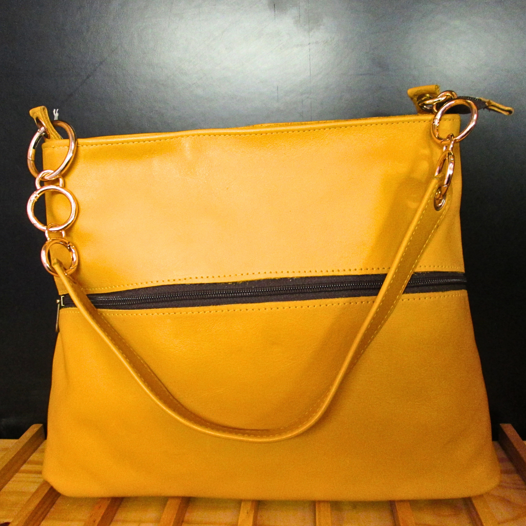 Sahara Luxe Handbag Yellow _1