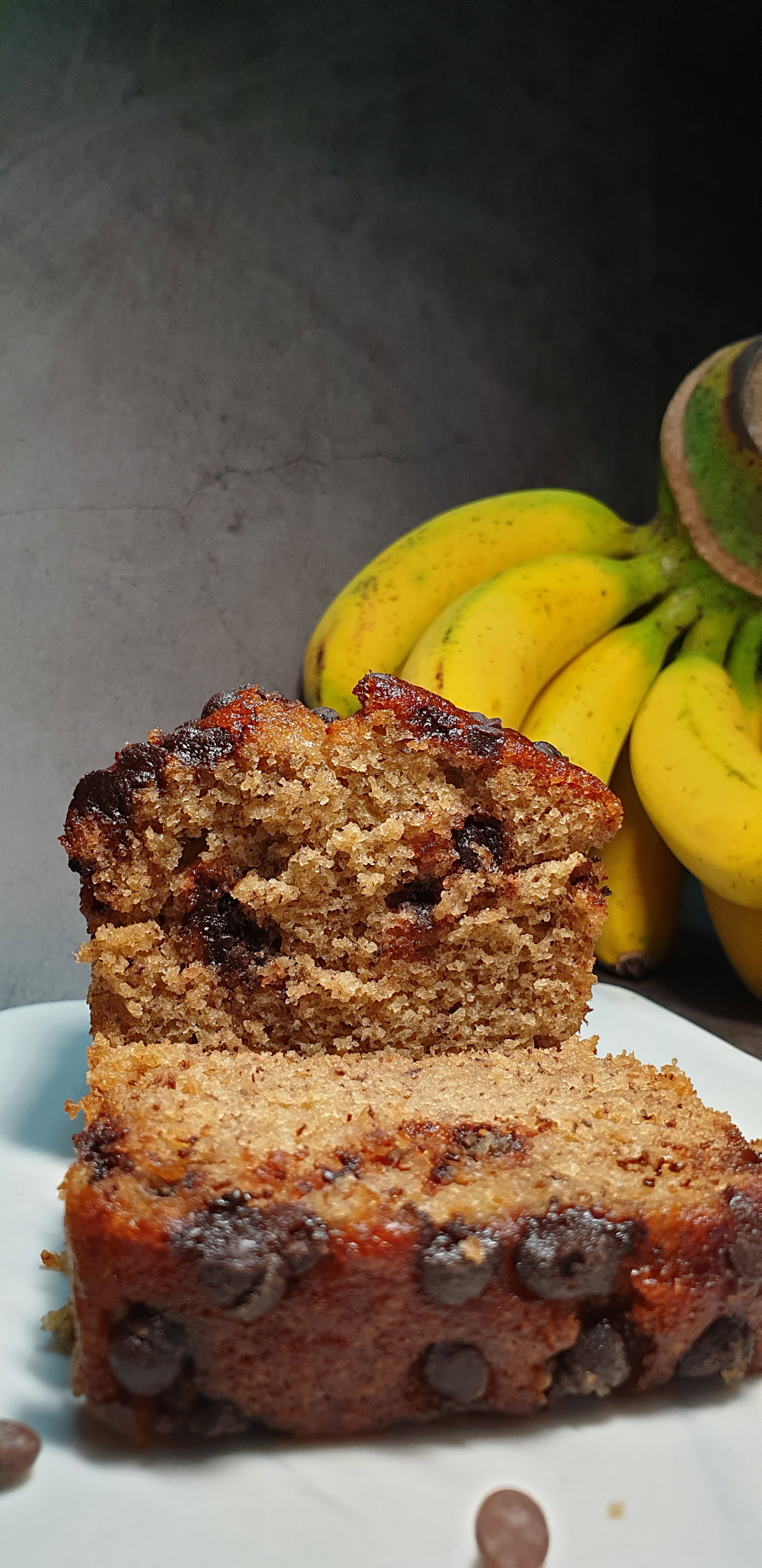 Banana Loaf with Chocolate chips_0