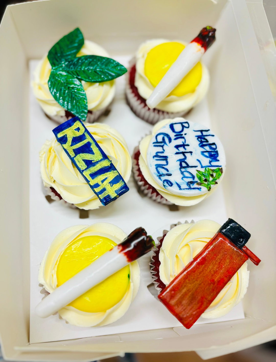 Box of 6 Cupcakes 