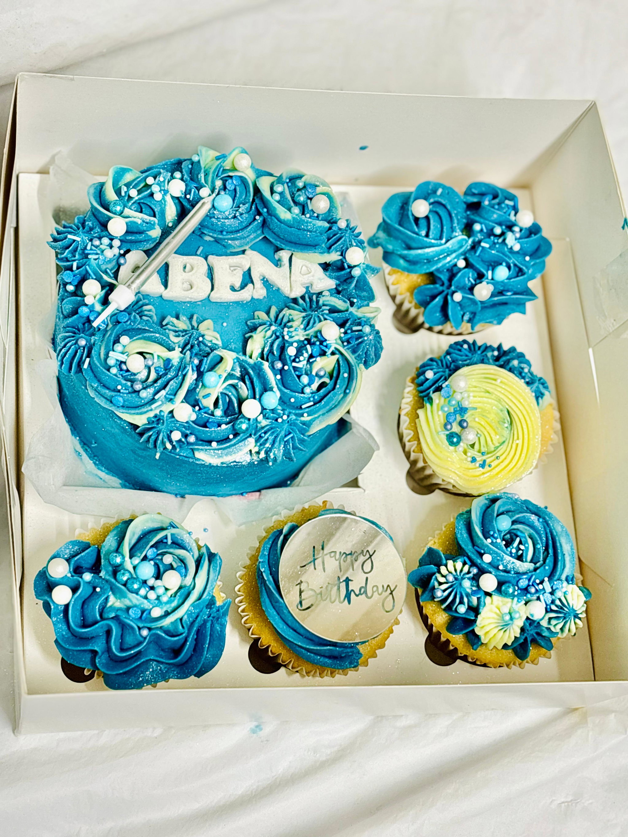 BENTO CAKE (5 cupcakes )_4