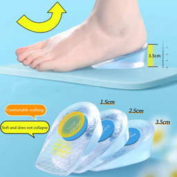 Silicone Gel Shoe Height Increase inserts