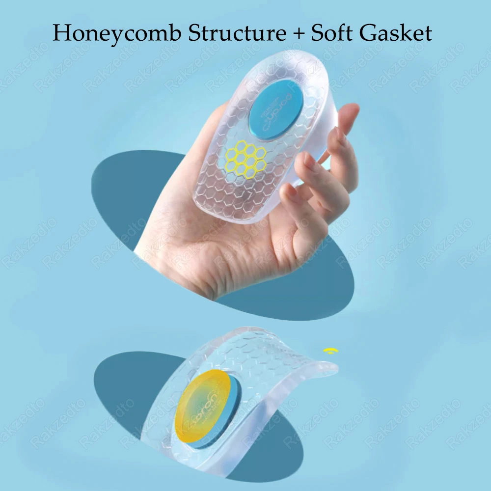 Silicone Gel Shoe Height Increase inserts_5