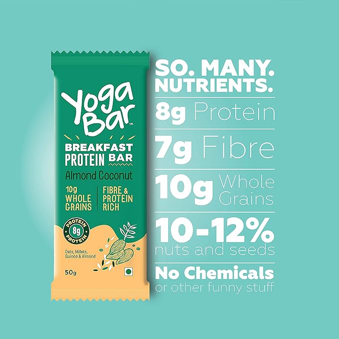 Yogabar Protein Fibre Bar 50g _4