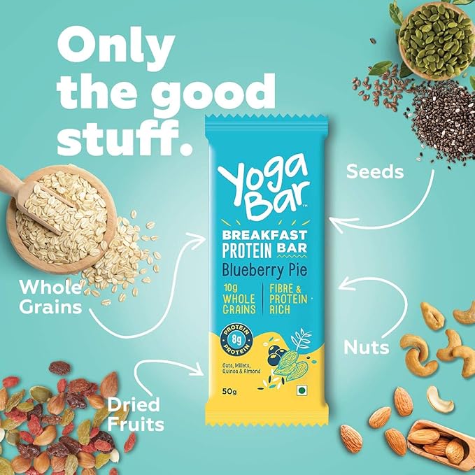 Yogabar Protein Fibre Bar 50g _5