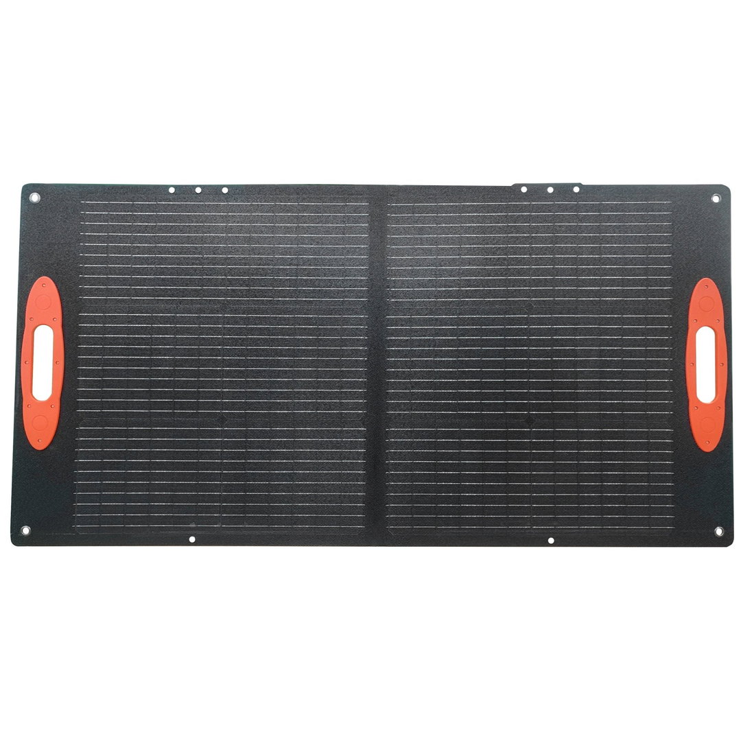 Portable solar panel with EFTE coating Foldable solar panel with USB/Type-C/DC connection Solar bag IP67 Waterproof Camping solar panel