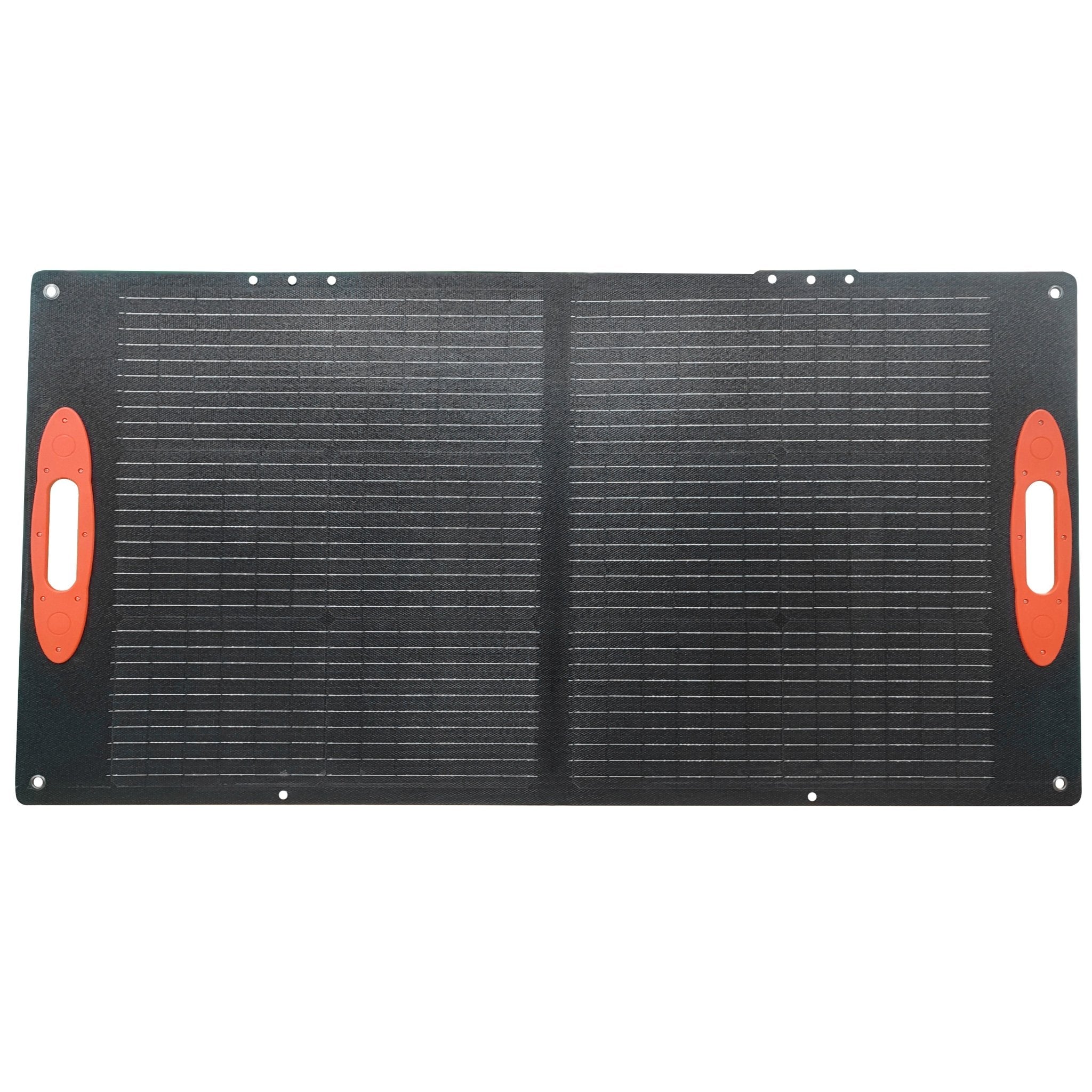 Portable solar panel with EFTE coating Foldable solar panel with USB/Type-C/DC connection Solar bag IP67 Waterproof Camping solar panel_0
