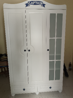 Armoire 9701 03 Battants Bleu