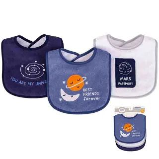 Bavoir lot de 03 Hudson baby_4