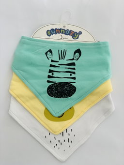 Bavoir sunnozy lot de 3