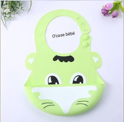 Bavoir en silicone