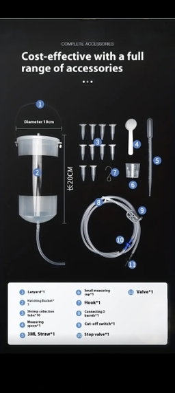 Large Brine Shrimp Hatchery kit (Pre-Order 10-15 Days)