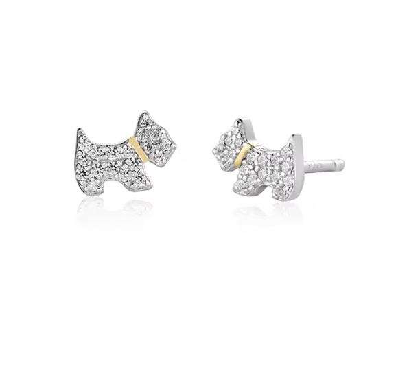 Schnauzer earring