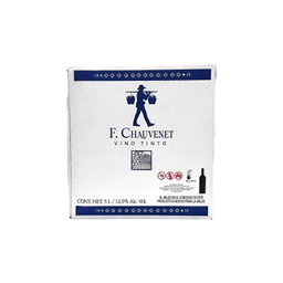 X VINO TINTO F. CHAUVENET 5 LT 