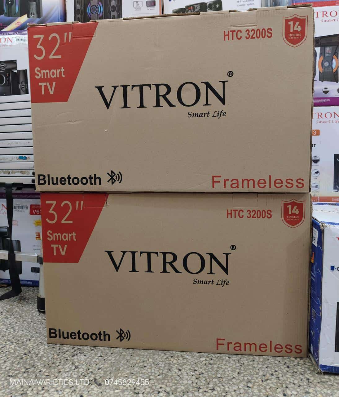 Vitron 32″ inch Smart Android Frameless TV_0