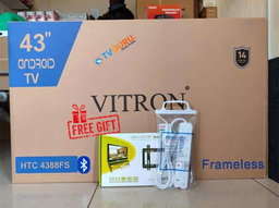 Vitron 43″ inch Smart Android Frameless TV