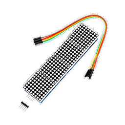 MAX7219 8x32 4 in 1 Dot Matrix LED Display Module Compatible with Arduino and Raspberry Pi