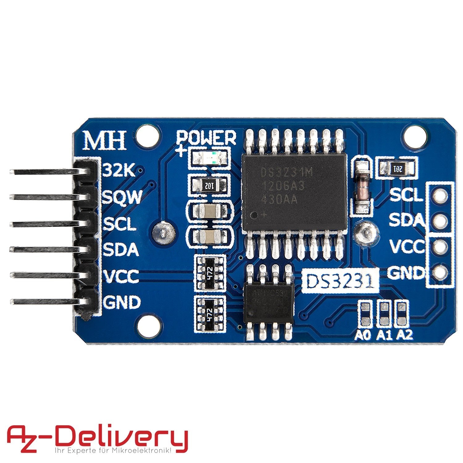 Real Time Clock RTC DS3231 I2C real-time clock compatible with Arduino and Raspberry Pi_1